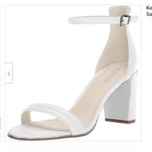 White Kenneth Cole "Lolita" Dress Sandal